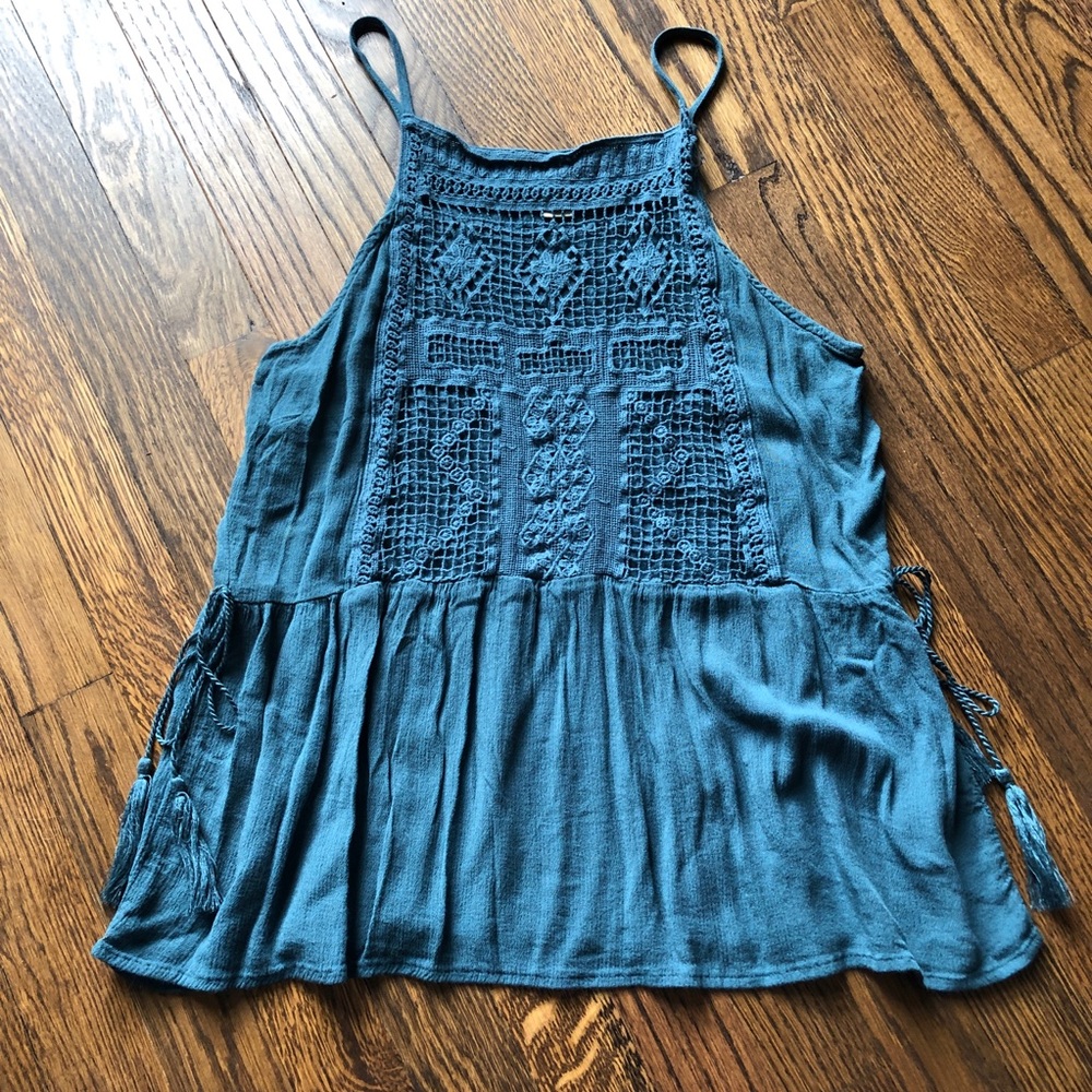Mossimo Target Teal Women’s Tank Top - Small